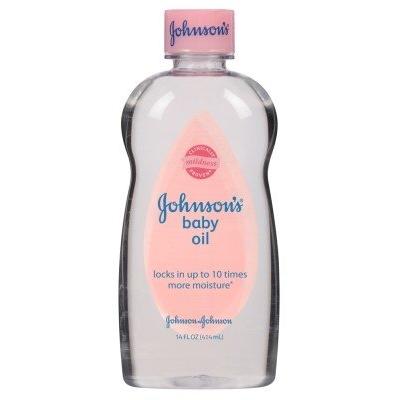 Johnsons Baby Oil 14 Ounce (414ml) (3 Pack)