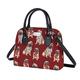 Signare Tapestry Handbags Shoulder bag and Crossbody Bags for Women with Animal Design(Pug, CONV-PUG)