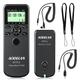 Camera Remote Shutter Release for Nikon, Wireless Timer Cable Remote Control for Nikon Df Z7 Z6 D750 D780 D610 D7200 D7500 D5000 D3300 D3100, Coolpix P1000 P7700 P7800 Cameras