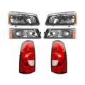 2004-2006 Chevrolet Silverado 3500 Headlight Tail Light Parking Light Kit - DIY Solutions