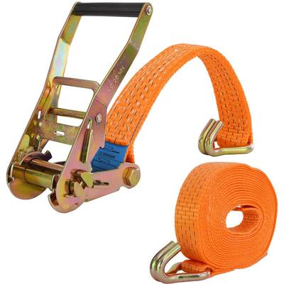Spanngurt Ratschen Zurrgurt 8m 5000kg 5t 5to tüv/gs orange 2-tlg. Image