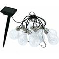 Guirlande solaire 10 ampoules fantasy star solar Noir Cuivre 3.75M