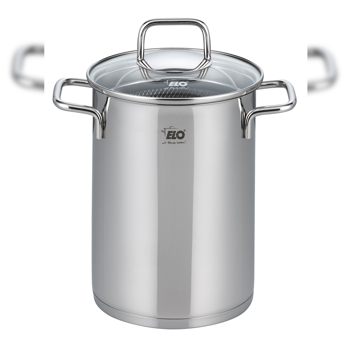 ELO Spargeltopf 16 cm "Citrin", Höhe 21 cm, 4 L, Edelstahl, induktionsgeeignet Image