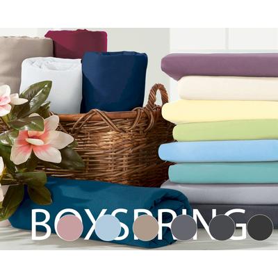 schlafgut Jersey-Elasthan Boxspring-Spannbetttücher 140/200 - 160/220 cm / graphit 128 Image