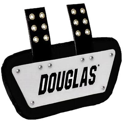 Douglas Custom Pro CP Series Removable Football Back Plate - 4 Inch White/Black