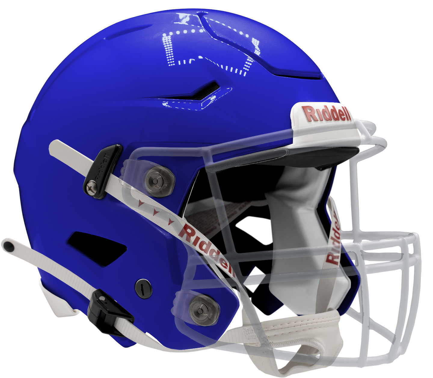 Riddell SpeedFlex Adult Football Helmet Royal