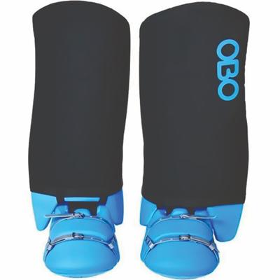 OBO Slippa Indoor Field Hockey Leg Guard Cover Black