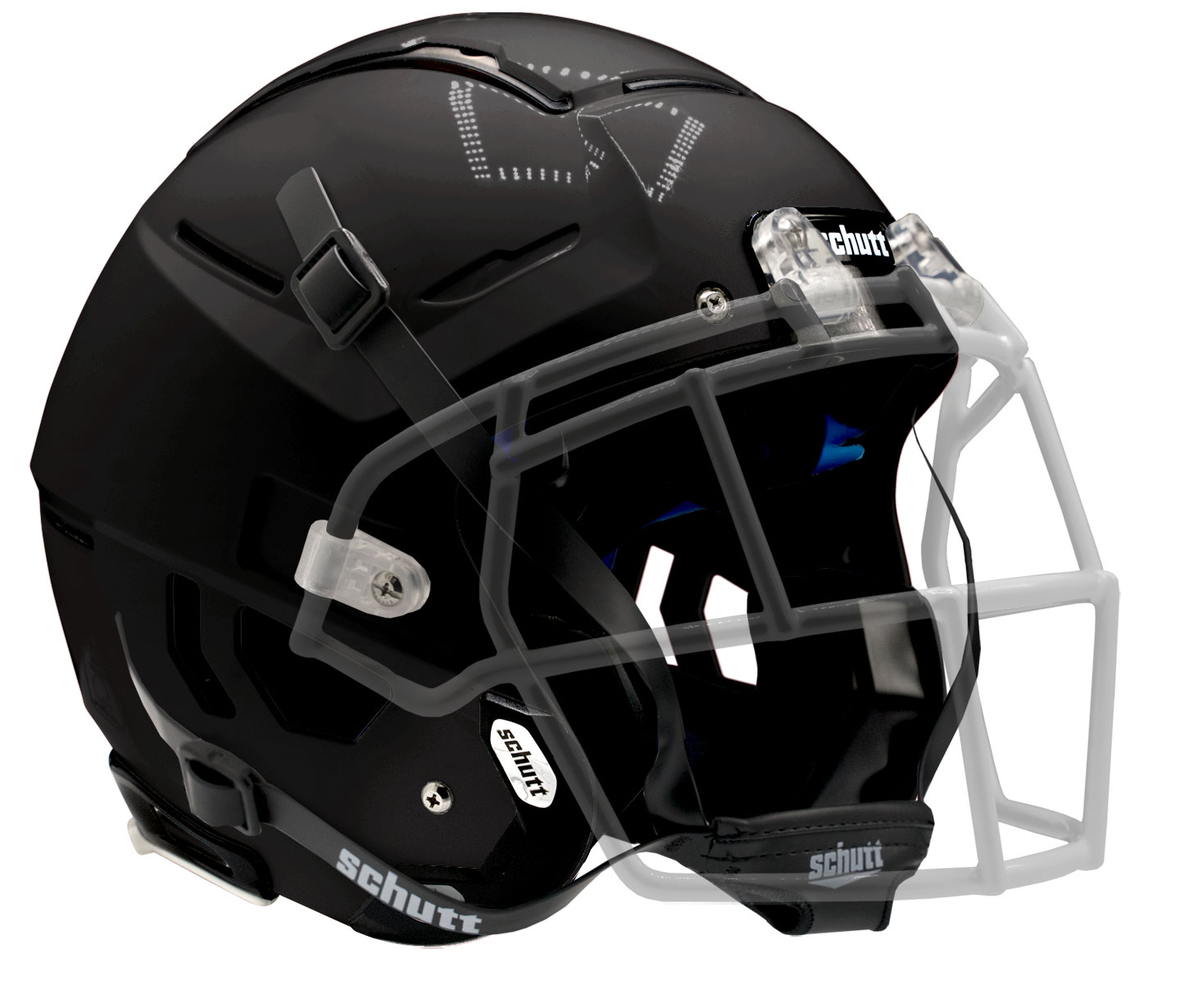 Schutt F7 LX1 Youth Football Helmet Black