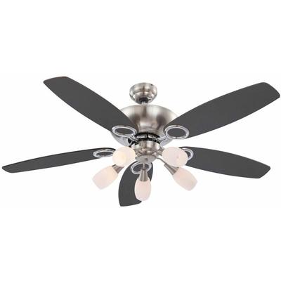 Deckenventilator Jerry 130 cm mit Licht und Zugketten Image