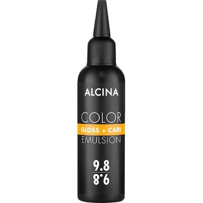 ALCINA Coloration Color Gloss + Care Emulsion Gloss + Care Color Emulsion 9.8 Lichtblond-Silber