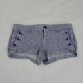 American Eagle Outfitters Shorts | American Eagle Outfitters Blue Striped Shorts | Color: Blue/White | Size: 8