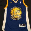 Adidas Other | Adidas Stephen Curry Stitched Jersey Super Nice | Color: Blue/Yellow | Size: S