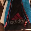 Adidas Bags | Adidas Draw String Bag | Color: Blue/Green | Size: Os