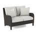 Braxton Culler Gibraltar 52" Round Arm Loveseat w/ Reversible Cushions Cotton/Polyester/Other Performance Fabrics | 36 H x 52 W x 36 D in | Wayfair