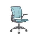 Humanscale World Mesh Task Chair Upholstered/Mesh in Pink/Gray/White | 37 H x 25 W x 25 D in | Wayfair W16VN58N58SHNSC