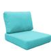 TK Classics River Brook Indoor/Outdoor 2 Piece Replacement Cushion Set Acrylic | 6 H x 28 W in | Wayfair CUSHIONS-RIVER-03A-CILANTRO
