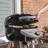 Charbroil Char-Broil Patio Bistro TRU-Infrared Compact Electric Grill Porcelain-Coated Grates/ in Gray | 14.6 H x 21.7 W x 29.1 D in | Wayfair