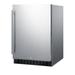 Summit Appliance 4.6 cu. ft. Convertible Mini Fridge, Glass in Gray | 34 H x 23.63 W x 23.5 D in | Wayfair FF64BCSS