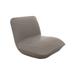 Vondom Pillow Lacquered Patio Chair Plastic in Gray/Brown | 29.5 H x 32.25 W x 37.25 D in | Wayfair 55001F-TAUPE