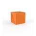 Vondom Faz Resin Pot Planter Resin/Plastic in Orange | 15.75 H x 15.75 W x 18 D in | Wayfair 54175F-ORANGE