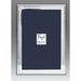 Tizo Reed & Ribbon Sterling Picture Frame Metal in Gray | 8 H x 6 W x 1 D in | Wayfair 1952-57