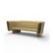 Vondom Bum Patio Sofa Plastic in Brown | 31.25 H x 96.25 W x 39.25 D in | Wayfair 65001F-BEIGE