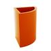 Vondom Angular Self-Watering Resin Pot Planter Resin/Plastic in Orange | 21.75 H x 15.25 W x 15.25 D in | Wayfair 41070F-ORANGE