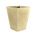 Vondom Cono Cuadrado - High Square Resin Cone Pot Planter - Self Watering Resin/Plastic in Brown | 26.75 H x 17.75 W x 17.75 D in | Wayfair