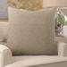 F. Scott Fitzgerald Effervescent Metallic Throw Pillow Down/Feather in Brown | 18 H x 18 W in | Wayfair EFSP-F18