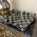 Fleur De Lis Living Evgenii Brown Chess Board Game, Metal | Wayfair 20A083152AF34A85B2CF94999CE478A5