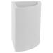 Vondom Angular Resin Pot Planter Resin/Plastic in White | 21.75 H x 15.25 W x 15.25 D in | Wayfair 41070-ICE