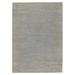 White 24 x 0.28 in Area Rug - Tufenkian Sequins Hand-Knotted Gold/Gray/Taupe Area Rug Silk/Wool | 24 W x 0.28 D in | Wayfair TX13T308LN.0203