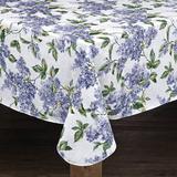 Ophelia & Co. Sandown Floral Tablecloth Plastic/Vinyl in Blue | 60 D in | Wayfair A45297F060EE4B2AA443DF3EAB00F44C