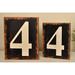 Gracie Oaks 2 Piece Block Sign Wall Décor Set in Black/White | 8 H x 10 W x 2 D in | Wayfair CF1F31D0FFD24F668855A964F5422501