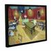 Vault W Artwork The Night Café In The Place Lamartine In Aries by Vincent Van Gogh - Print on Canvas in Green/Red | 14 H x 18 W x 2 D in | Wayfair