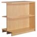 Stevens ID Systems Library 39" H x 35" W Standard Bookcase Wood in Brown | 39 H x 35 W x 23 D in | Wayfair 88252 Z39-023