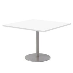 KFI Studios Bar Height Dining Table Wood/Metal in White | 29 H x 42 W x 42 D in | Wayfair OLTFL42SQ-B1922-SL-D354