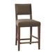 Fairfield Chair Dilworth 26" Counter Stool Wood/Upholstered in Brown | 37 H x 19.5 W x 22 D in | Wayfair 5049-C7_8789 06_Tobacco