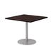 KFI Studios Bar Height Dining Table Wood/Metal in White | 29 H x 36 W x 36 D in | Wayfair OLTFL36SQ-B1922-SL-7933K