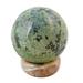 World Menagerie Jessamin Gemstone Sculpture Stone in Brown/Gray/Green | 3.6 H x 2.8 W x 2.8 D in | Wayfair 70209