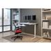 Humanscale Float Height Adjustable Standing Desk in White | 48 W x 24 D in | Wayfair FTSR422448WHF