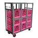 PRE Sales Rhino Utility Cart Metal | 51 H x 43 W x 20 D in | Wayfair 4496