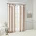 Kelly Clarkson Home Rivau Faux Silk Lined Twist Tab Window Curtain Panel Polyester in Pink | 84 H in | Wayfair 1E8D3518BC4049A99AC2B53B2AE42752