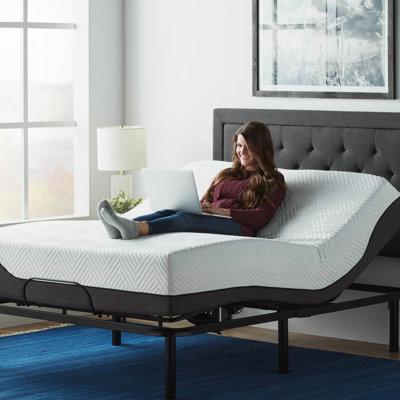 Wayfair Sleep™ Hilversum Basic Adjustable Bed w/ Remote | 13.78 H x 59.45 W x 79.53 D in B3A9833E56BC4E5798FC67B6AF681D25