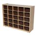 Wood Designs Tip-Me-Not 25 Tray Storage w/ Trays Wood in Brown | 38 H x 48 W x 15 D in | Wayfair 16082