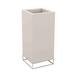 Vondom Vela High Resin Pot Planter Resin/Plastic in Brown | 35.5 H x 15.75 W x 15.75 D in | Wayfair 54049A-TAUPE