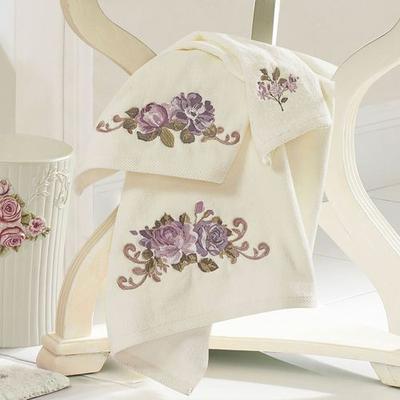 Chambord Bath Towel Set Eggshell Bath Hand Fingert...