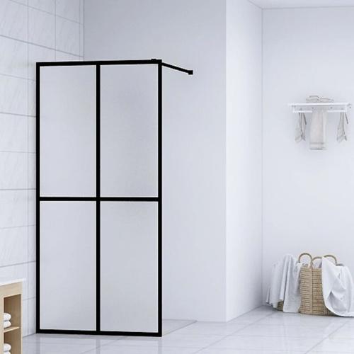 Bonnevie – Duschwand für Walk-in Dusche,Duschtrennwand Mattes Sicherheitsglas 118×190 cm vidaXL
