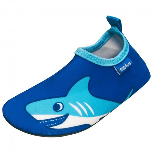 Playshoes – Kid’s UV-Schutz Barfuß-Schuh Hai – Wassersportschuhe 18/19 | EU 18-19 blau