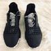 Adidas Shoes | Adidas Woman’s Sz 5 Sneaker Lucky Black Crochet | Color: Black/Gray | Size: 5